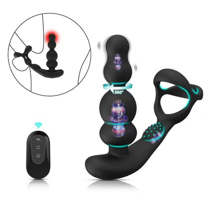 prostate massager side angle product view